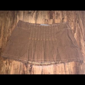Vintage Abercrombie Brown Mini Skirt